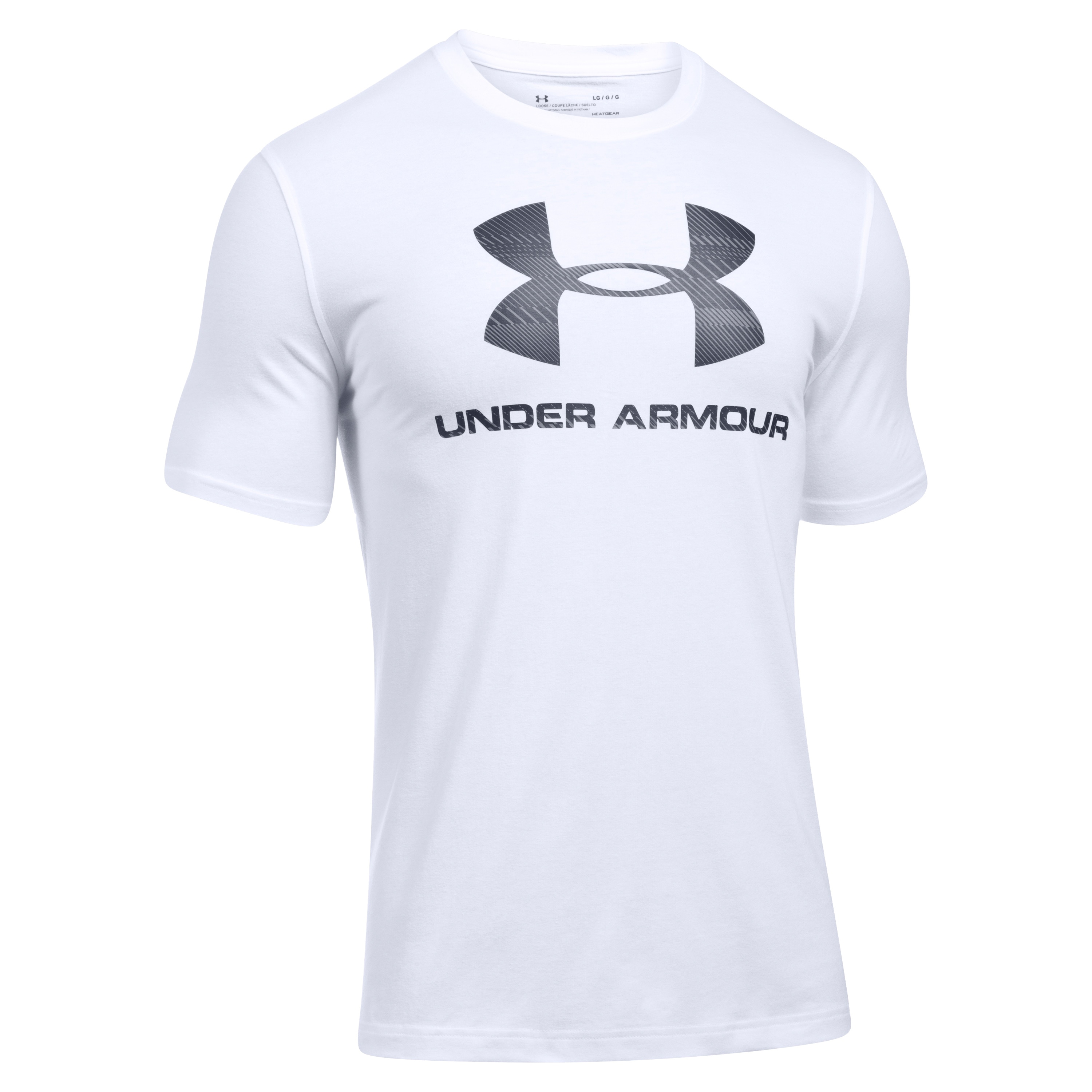 Camiseta Armour Sportstyle Logo blanco-negro