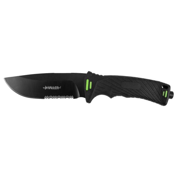 Cuchillo Haller Outdoor negro verde