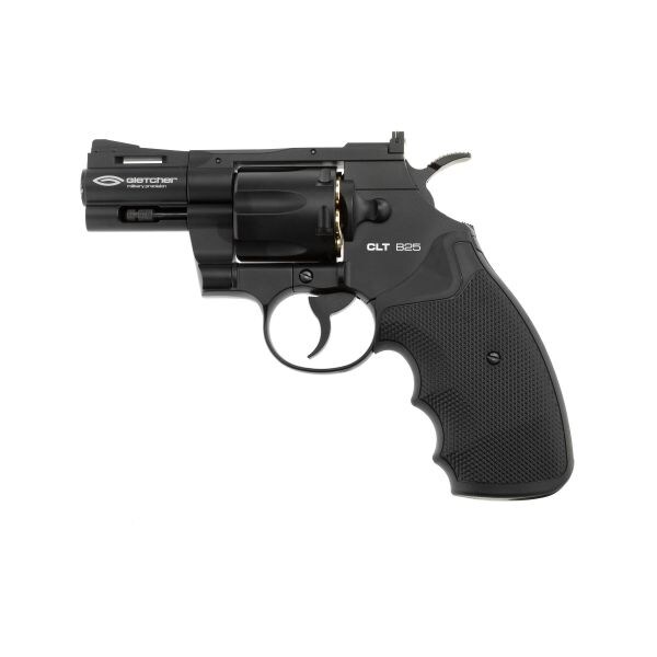 Gletcher Revolver CLT B25 Co2 4.5 mm SBB negro