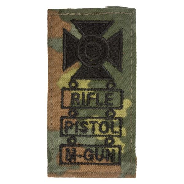 Insignia Francotirador Experto Rifle/Pistola/MG fleck.
