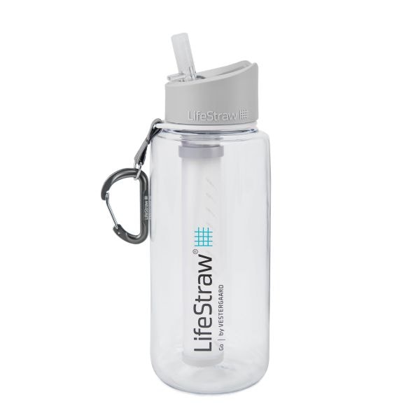 LifeStraw botella de agua Go c/ filtro 2-Stage 1 L claro