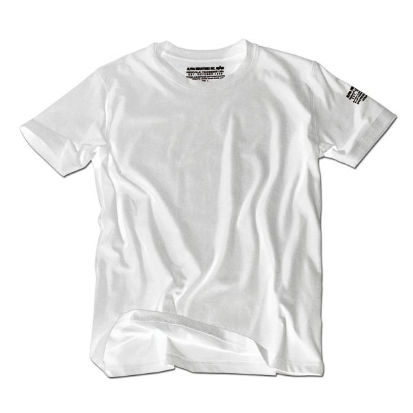 Camiseta Alpha Industries Bodywear blanca