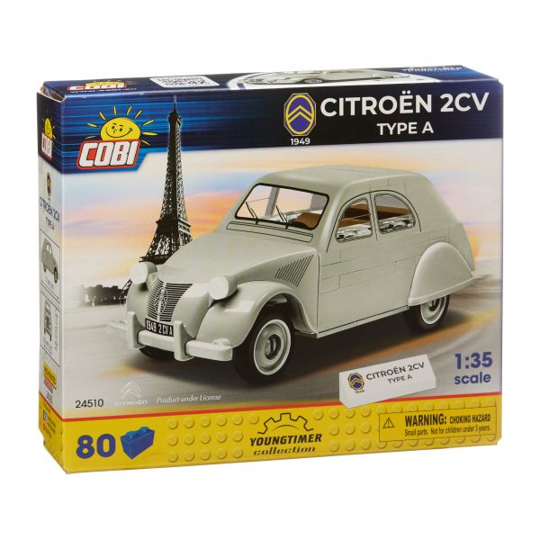 Cobi set de bloques Auto Citroen 2CV Type A 1949 80 pzas.