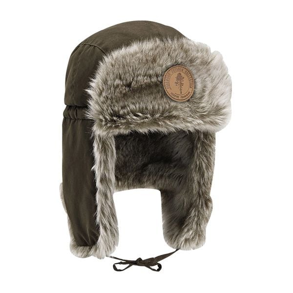 Pinewood gorro de invierno Murmansk Hat suede brown