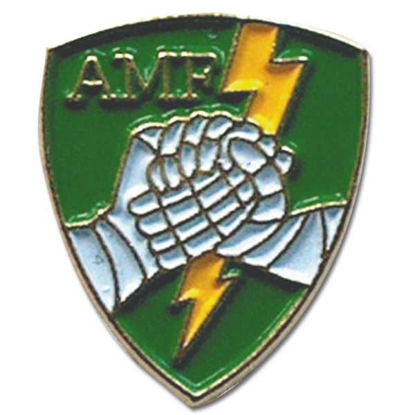 Mini pin metálico AMF