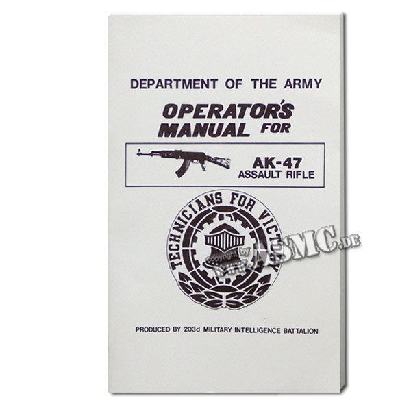 Libro Operators Manual AK-47