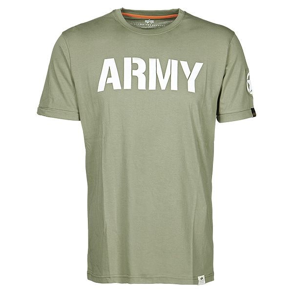 Camiseta Alpha Industries Army verde oliva