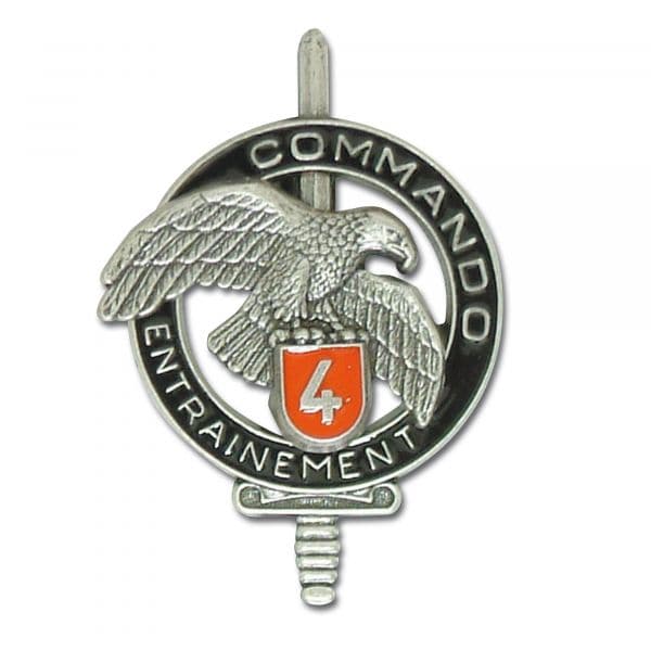 Insignia francesa Commando CEC 4