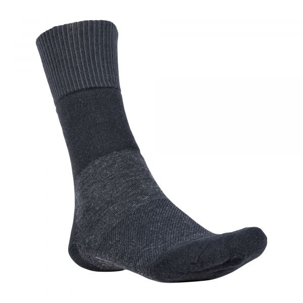 Woolpower Calcetín Skilled Classic 400 gris oscuro negro