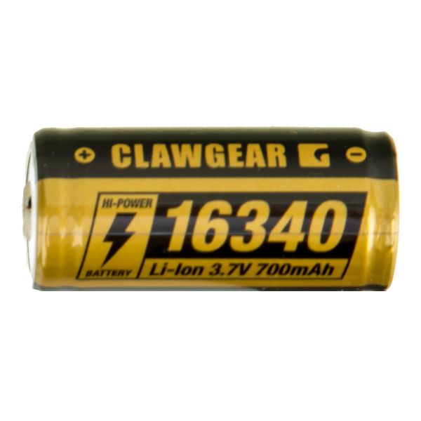 Clawgear batería 16340 3.7V 700mAh