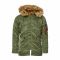 Alpha Industries chaqueta de invierno N-3B VF 59 sage green
