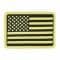Parche-3D Hazard 4 USA Flag izquierda luminiscente