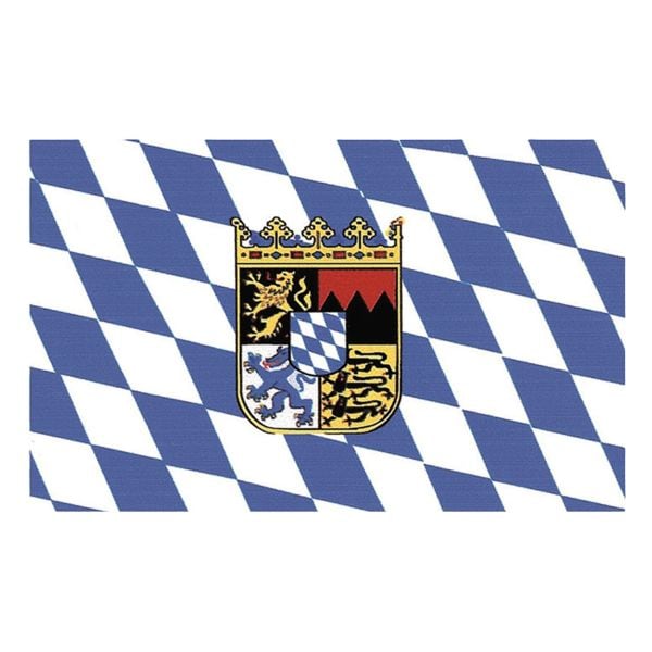 Bandera Bayern escudo