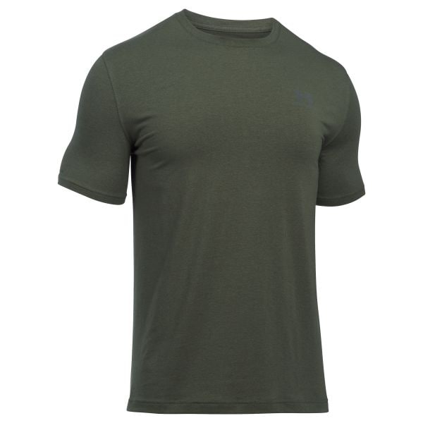 Camiseta Under Armour Fitness Chest Lockup verde oliva