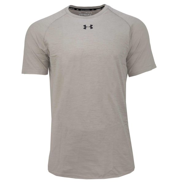 Camiseta Under Armour Charged Cotton SS gravity green