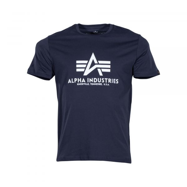 Alpha Industries Camiseta Basic azul