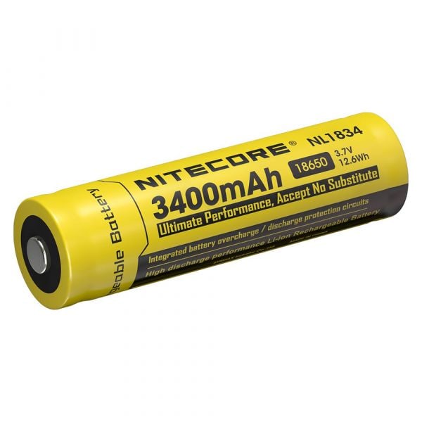 Nitecore Batería 18650 3400mAh NL1834