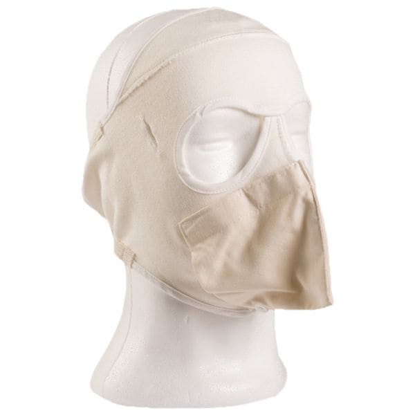 Máscara de protección retardante de llama blanco seminuevo