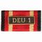 Medalla al servicio DEU 1 color bronce