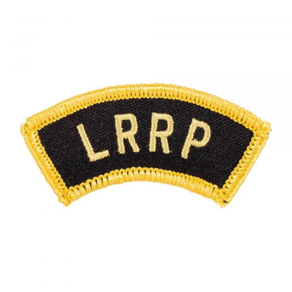 Insignia de brazo US LRRP color dorado/negro