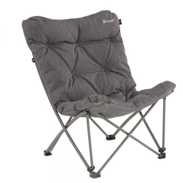 Outwell silla de camping Fremont Lake gris