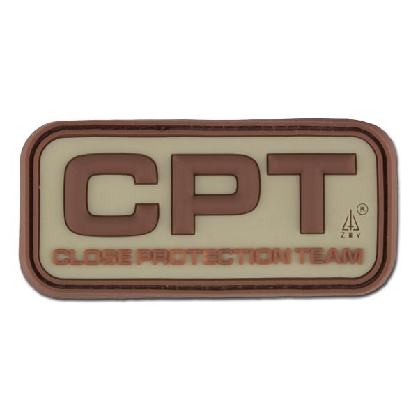 Parche 3-D CPT Close Protection Team desértico