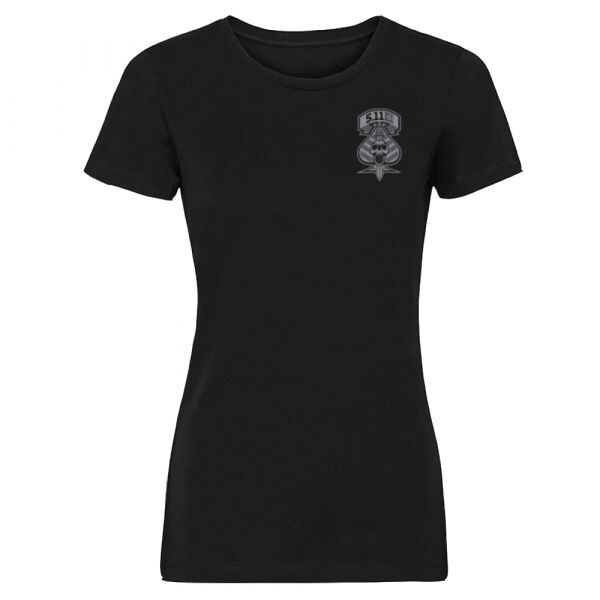 5.11 Camiseta Ace Of Spades Womens negra