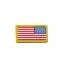 Parche MilSpecMonkey Mini bandera US REV PVC a colores