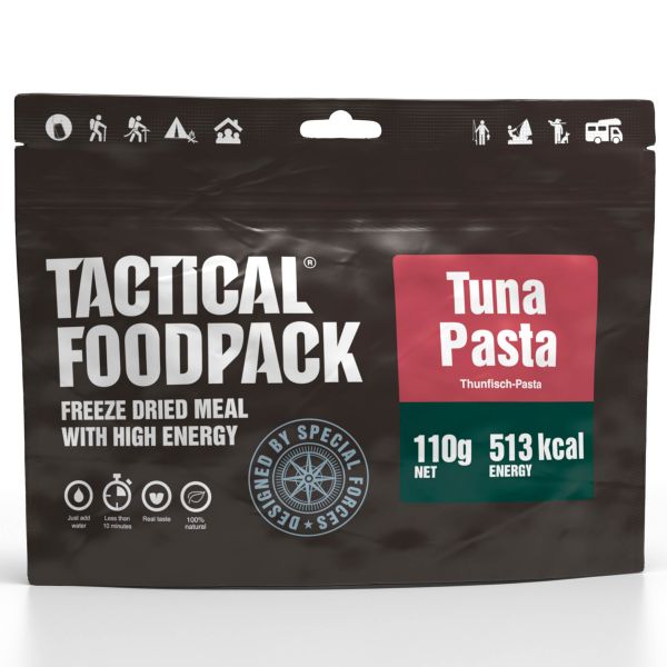 Tactical Foodpack Outdoor Alimento Pasta con atún