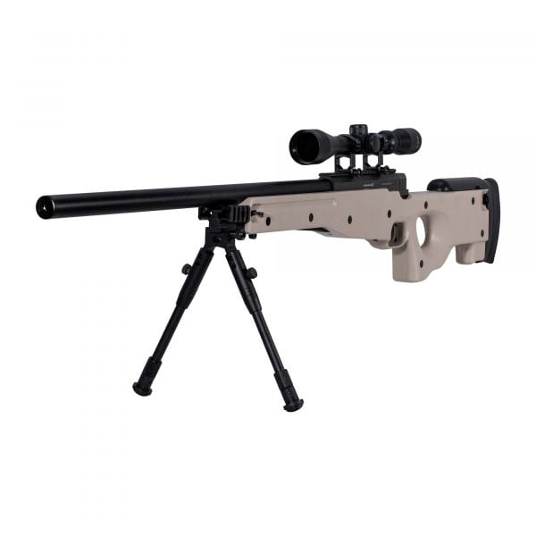 Fusil GSG Airsoft MB01 Sniper Set de muelle1.8 J tan