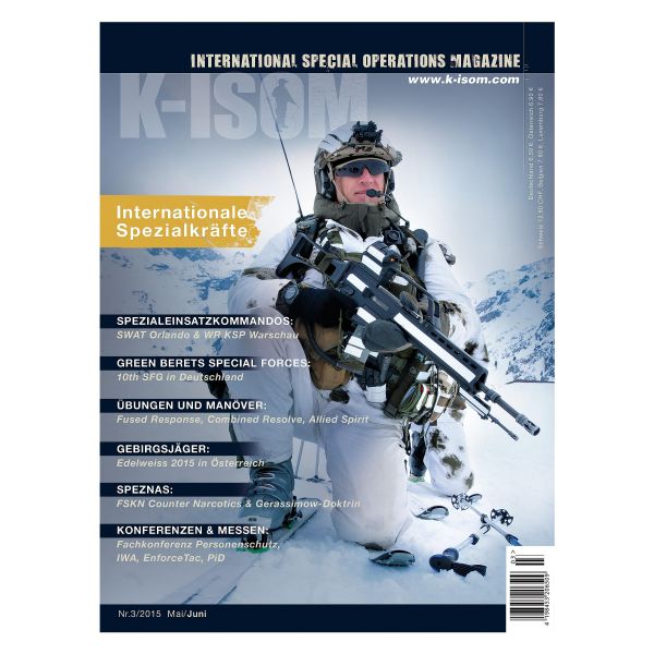 Revista en idioma alemán Kommando Magazin K-ISOM Ausgabe 03-2015