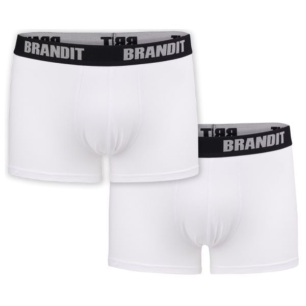 Bóxer Brandit Logo blanco 2 uds.