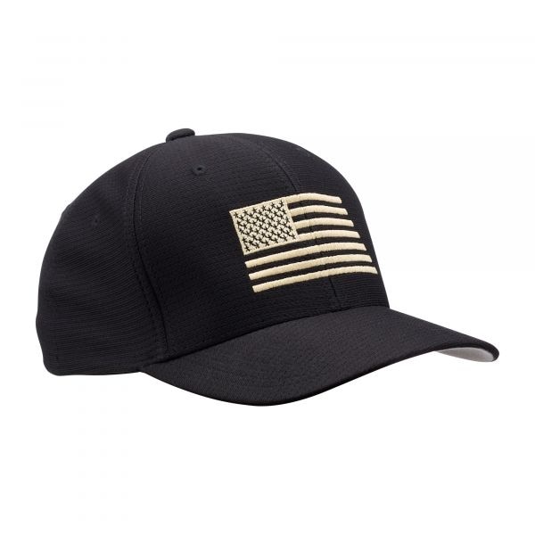7.62 Design Cap Gorra Embroidered Flag Hat Flexfit negro