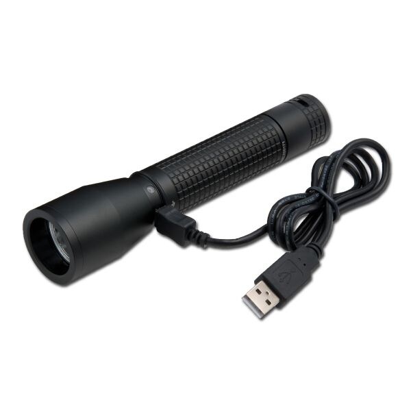 Linterna LED Inova T3R USB recargable negra