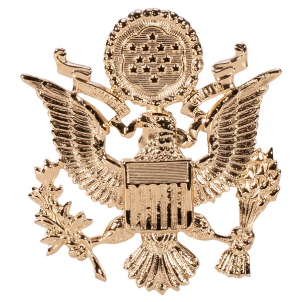 Distintivo Gorra de visera US Army color dorado