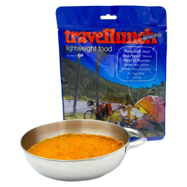 Travellunch Fideos con salsa de ternera y pimentón paq. 1 und.