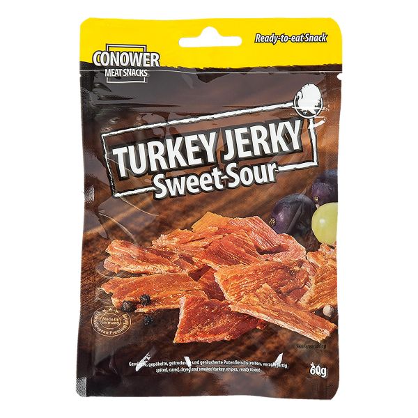 Conower Jerky Turkey agridulce 60 g