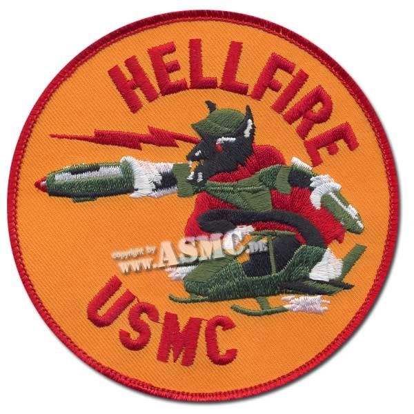 Distintivo US Textil USMC Hellfire