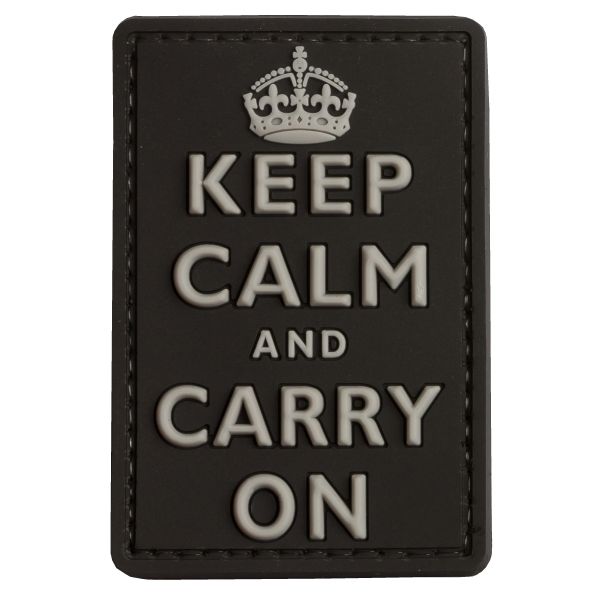 TAP 3D Parche Keep Calm and Carry on swat