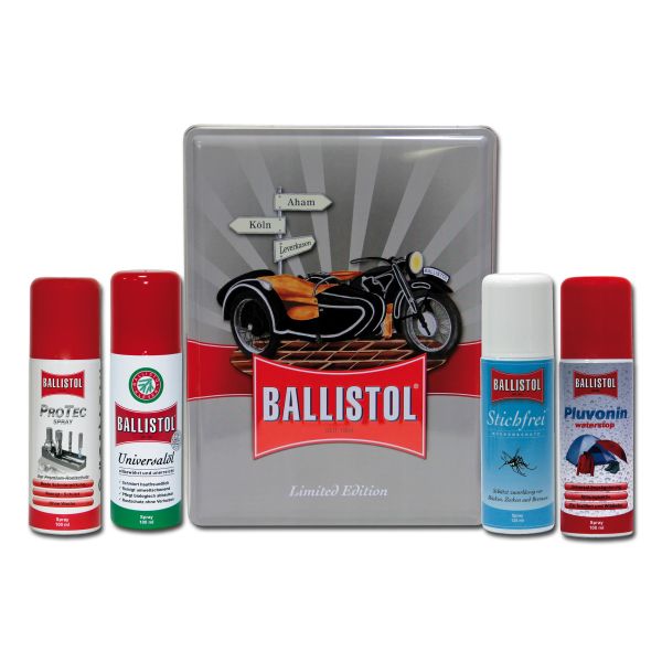 Retro Box Ballistol Motivo Motocicleta