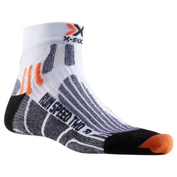 Calcetines X-Socks Run Speed Two blanco/negro