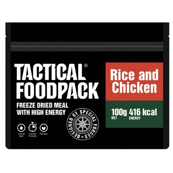 Tactical Foodpack Outdoor alimento Arroz con pollo