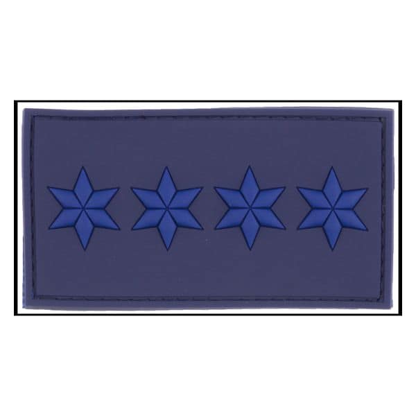 Parche - 3D Ins. de rango Polizeihauptmeister azul policía