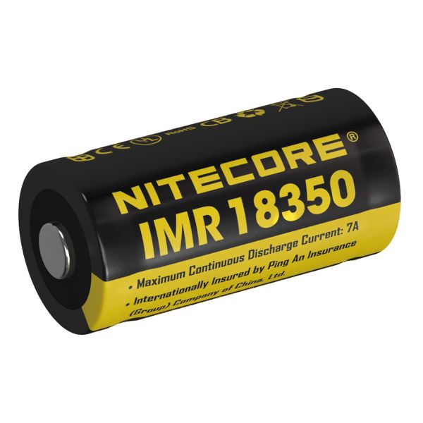 Nitecore Batería 18350IMR - 700mAh