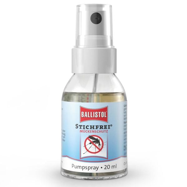 Ballistol Repelente y protección solar Stichfrei Spray 20 ml