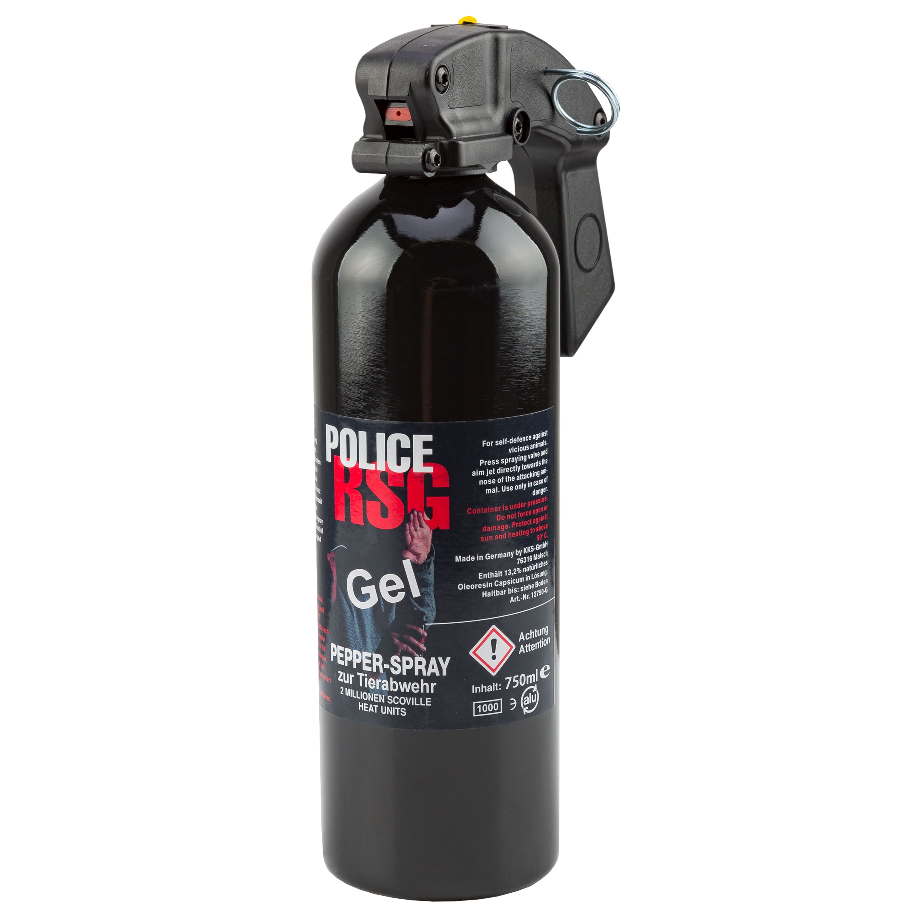 Spray de defensa personal RSG Gel 750 ml SP, Spray de defensa personal RSG  Gel 750 ml SP, Sprays de pimienta, Defensa, Equipo de seguridad