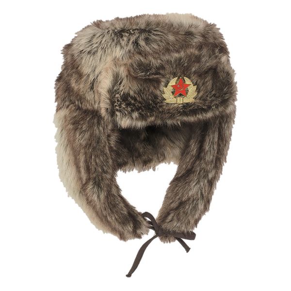 aterrizaje Explícito Credencial Comprar gorra de invierno - rusa Shapka marrón en ASMC
