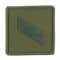 Distintivo de grado Francia Sergent verde oliva camuflado