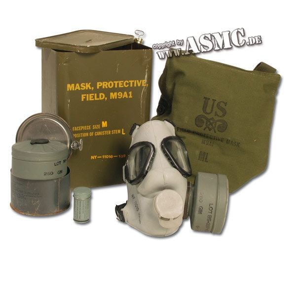 Máscara protectora US M9A1