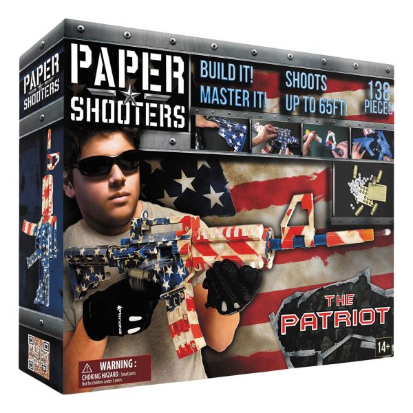 Kit táctico para armar Paper Shooters Patriot